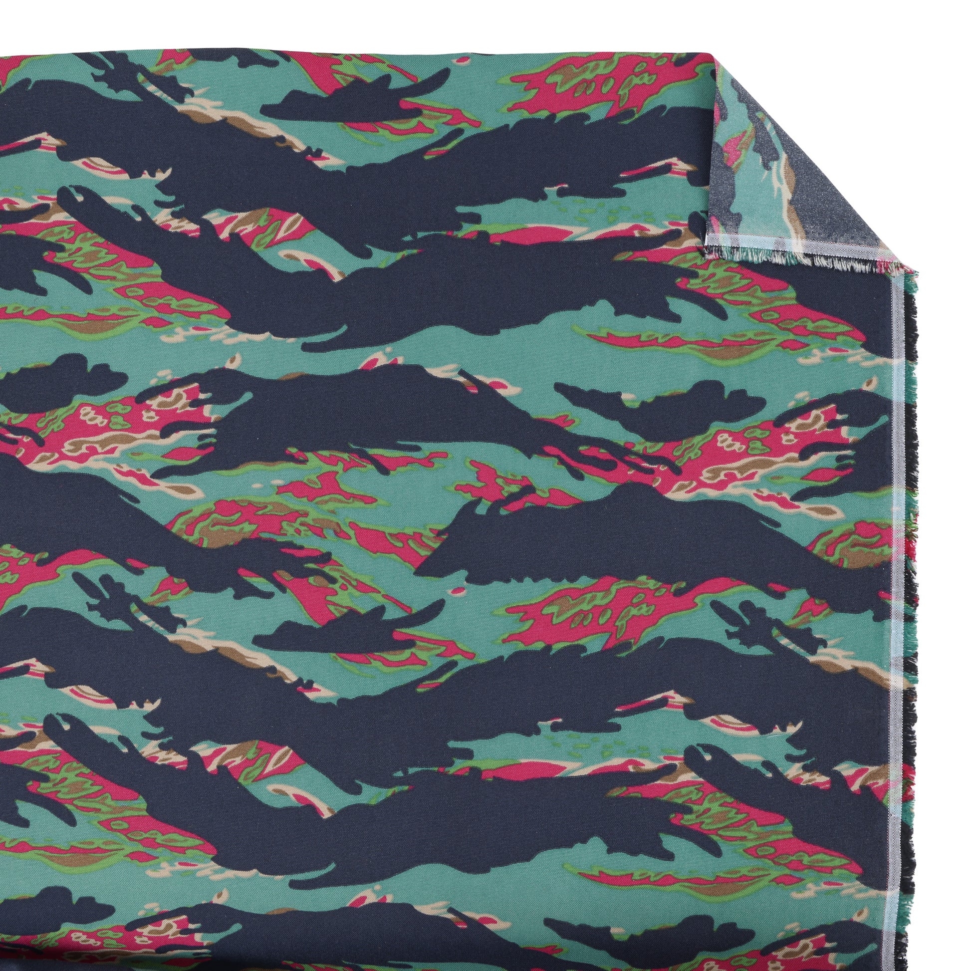 500D Cordura Nylon Fabric Miami Tiger Stripe Sample